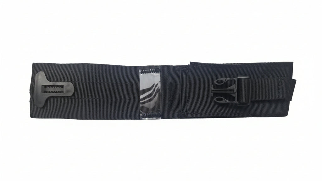 ETUI TEXTILE NOIR COUTEAU CAC
