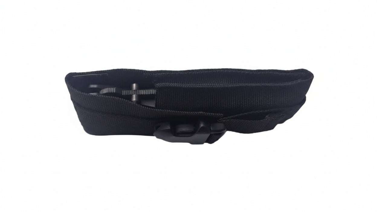ETUI TEXTILE NOIR COUTEAU CAC