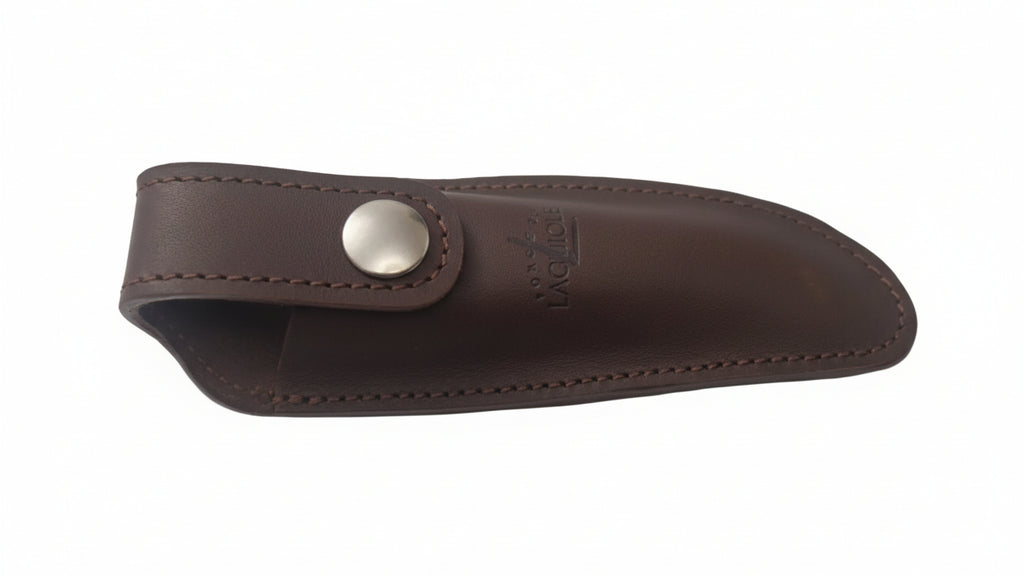 etui cuir couteau aubrac noir