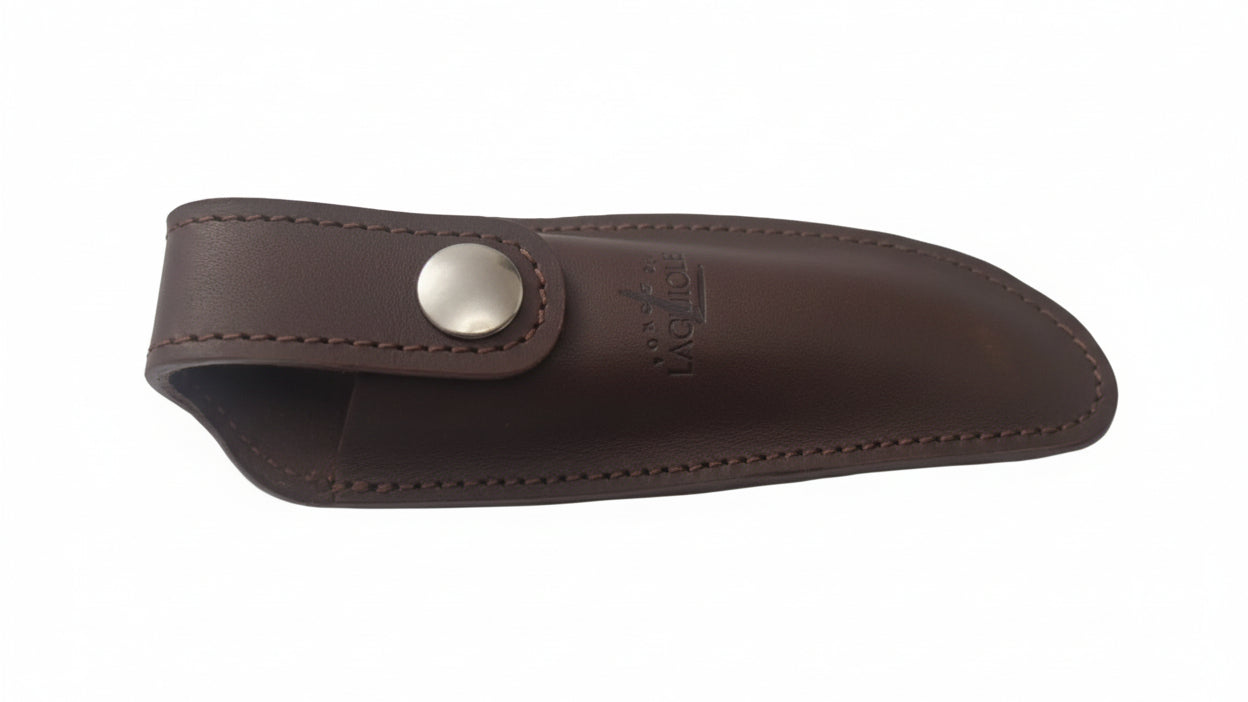 etui cuir couteau aubrac noir