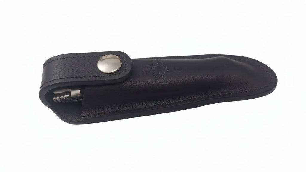 etui cuir couteau aubrac noir