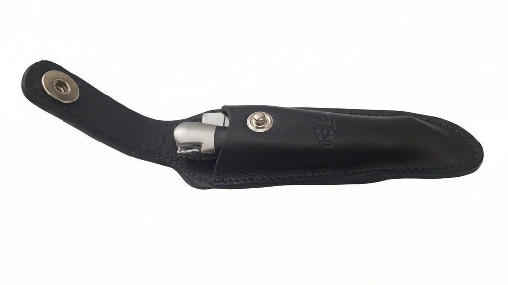 etui cuir couteau aubrac noir