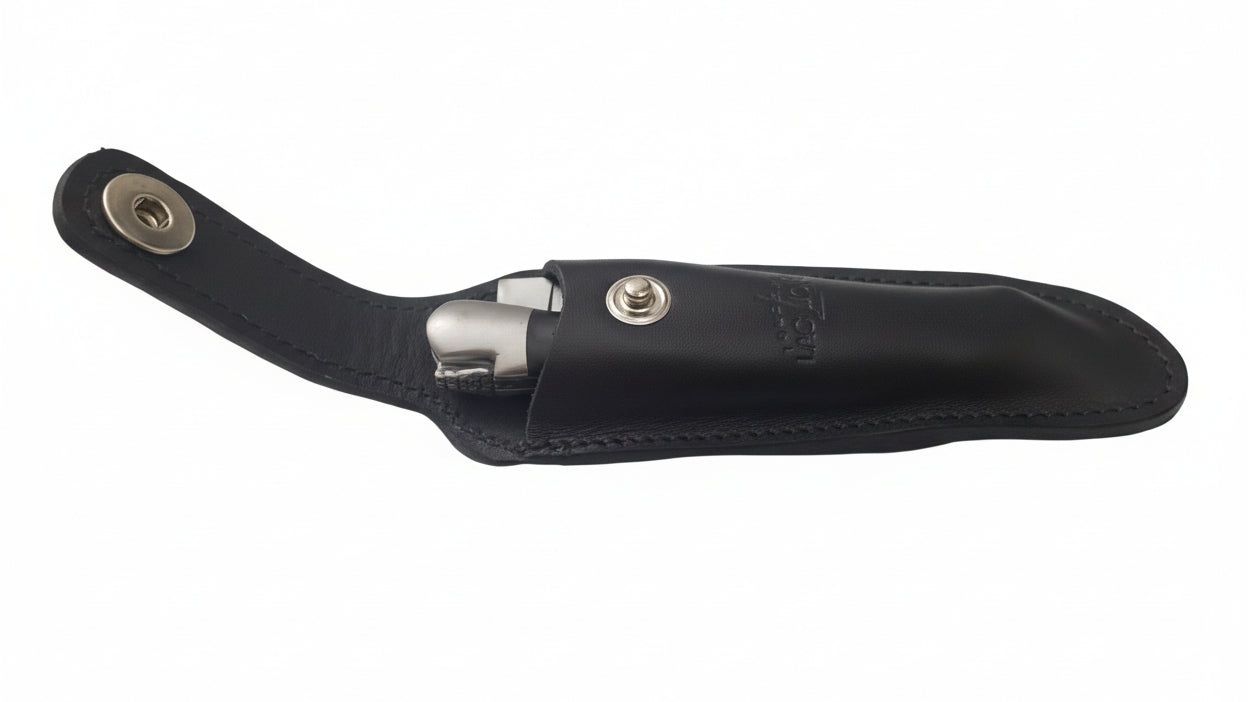 etui cuir couteau aubrac noir