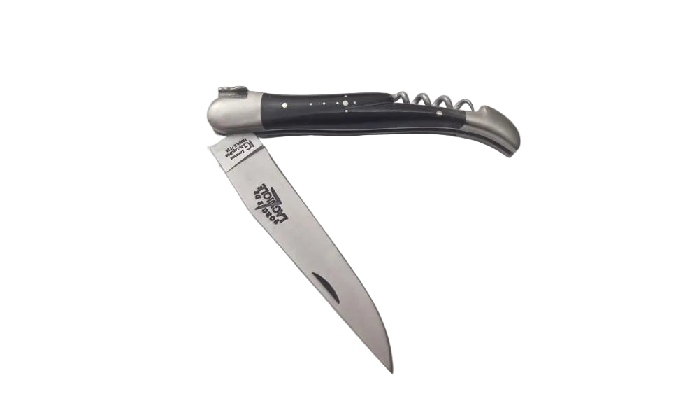 laguiole corne noire tir-bouchon