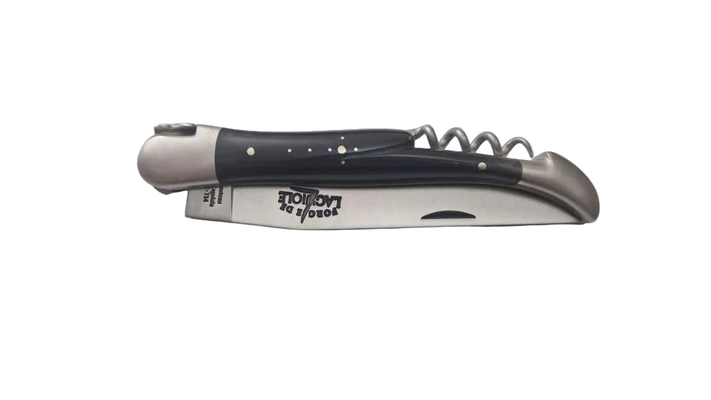 laguiole corne noire tir-bouchon